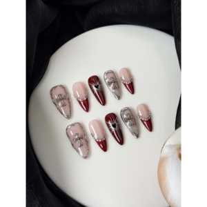 Uñas Postizas Crimson Devotion - Product Image 1