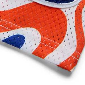 Short en tissu Oxford 100% polyester imprimé de logo personnalisé, taille moyenne élastique, motif solide, conception par sublimation écologique - Product Image 5