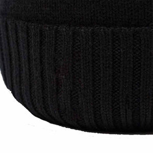 Gorro de Invierno de Punto Jacquard para Hombre y Mujer, Gorro de Calavera, Color Negro de Moda, Gorros de Invierno Cálidos y Suaves - Product Image 5