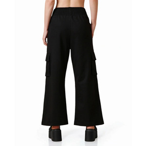 กางเกงคาร์โก้สำหรับผู้หญิงดีไซน์แบบหลายกระเป๋าใส่สบายพร้อมโลโก้ออกแบบได้ตามที่ต้องการมากที่สุด - Product Image 6