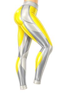 Custom LOGO <b>Sexy</b> Womens <b>Tight</b> fitting High-waist Running Stretch Breathable Yoga Fitness Pants Lady Butt Lift Leggings for Women - Product Image 2