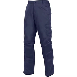Pantalones de Trabajo Tácticos Casuales para Hombre, Color Azul Marino, Corte Ajustado, Estilo Jogger, con Múltiples Bolsillos, Pantalones de Trabajo para Exteriores, Pantalones Cargo OEM - Product Image 1