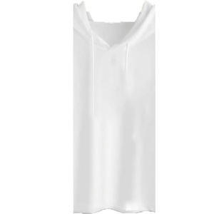 Sweat-shirt d'hiver surdimensionné à col en V brodé, respirant et coupe-vent, éco-responsable pour femmes - Polyester/coton polaire 340g - Product Image 3