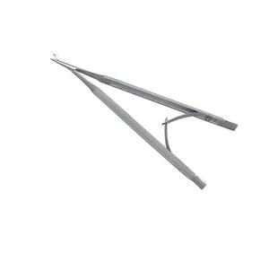 Porte-aiguilles ciseaux 14 cm à mâchoires droites lisses, manuel, en acier inoxydable, BEST CARE INTERNATIONAL, instrument chirurgical général - Product Image 4