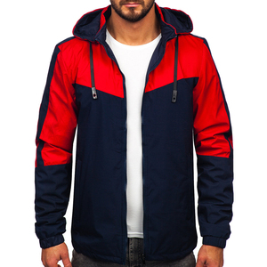 Custom Mens Waterproof Windbreaker <b>Jacket</b> Hooded Softshell Zipper-Up Outdoor Sports <b>Jacket</b> for man - Product Image 1