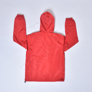 Chaqueta de lluvia con capucha y cremallera para hombre personalizada de alta calidad al por mayor impermeable a prueba de viento transpirable informal para invierno - Product Image 2