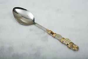 Juego de Cubiertos de acero inoxidable de alta calidad, suministros al por mayor, fabricante indio, incluye cuchara con acabado de espejo, apto para lavavajillas - Product Image 3