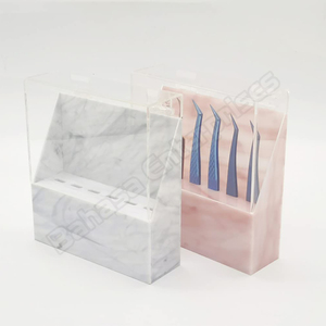 Soporte Profesional para Pinzas de Pestañas de 8 Orificios, Hecho de Acrílico, para Almacenamiento de Herramientas de Extensión de Pestañas, Marca Privada Bahasa Pro - Product Image 4