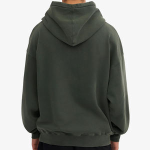 เสื้อสเวตเตอร์ผ้าฟลีซแบบสวมหัวมีฮู้ดสำหรับผู้ชายเสื้อสเวตเตอร์ผ้าคอตตอนขนาดใหญ่ใส่โลโก้ได้ตามต้องการเครื่องแต่งกายแฟชั่นว่างเปล่า - Product Image 6