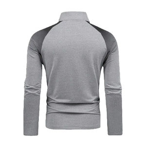 Embroidered Applique Heavyweight Pullover Hoodies <b>Men's</b> Winter Plain Dyed <b>half</b> <b>zip</b> top quality up <b>sweatshirt</b> for <b>men</b> - Product Image 3