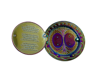 Pièce de collection commémorative ronde à charnière, plaquée or, en métal estampé, design personnalisé, vente chaude - Product Image 4