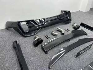 ชุดแต่งคาร์บอนไฟเบอร์สำหรับ BMW X6/G06 LD ประกอบด้วยลิ้นหน้า สเกิร์ตข้าง ลิ้นหลัง สปอยเลอร์หลัง สปอยเลอร์หลังคา ฝากระโปรงหน้า กระจังหน้า และฝาครอบกระจกมองข้าง - Product Image 6