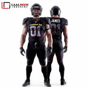 ชุดอเมริกันฟุตบอลมืออาชีพชุดระบายอากาศแห้งเร็วลายเสือดาวมีโลโก้ทีม - Product Image 5