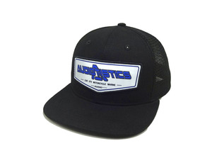 ศูนย์ซ่อมรถยนต์ Audiotistic หมวกแก๊ปปักโลโก้แบบกำหนดเอง สีดำล้วน ปีกแบน ปรับขนาดได้ ผลิตจากอะคริลิก OEM เวียดนาม - Product Image 2