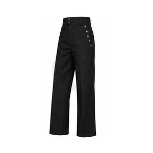 Pantalon de guerre napoléonien en toile personnalisé avec design inspiré de la période, coutures détaillées, coupe confortable, tissu léger et écologique - Product Image 4