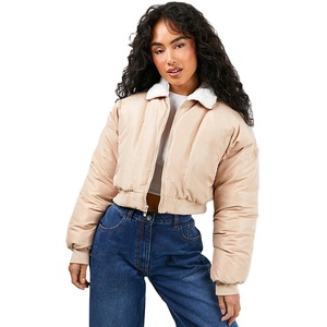 Vestes d'hiver pour femmes grandes tailles, 100% polyester, tissu épais, vêtements décontractés, personnalisables, respirants, fermeture éclair intégrale - Product Image 5