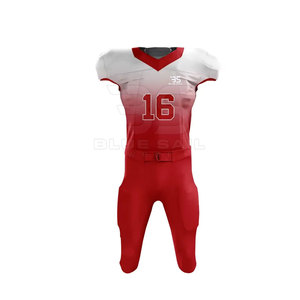 Uniforme de Fútbol Americano de Alta Calidad con Pantalones Ligeros y Diseño de Jersey Personalizado, Jersey de Fútbol que Absorbe la Humedad - Product Image 2