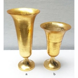 Collection de haute qualité, plaqué nickel, écologique, léger, finition brillante, style américain moderne, luxe, motif floral élégant - Product Image 6