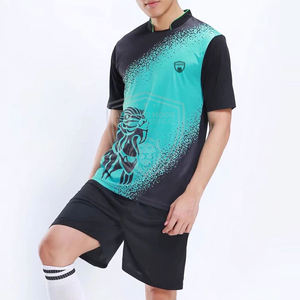 Servicio OEM, Uniforme de Fútbol Transpirable de Manga Corta para Verano, Nuevo Diseño, Precio Bajo - Product Image 5