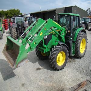 Tracteur agricole puissant John Deere 6140M en stock prêt à expédier machine agricole haute performance qualité supérieure livraison rapide - Product Image 1