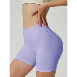 Short taille haute à séchage rapide pour femme avec technologie extensible dans les 4 sens pour les activités quotidiennes et sportives - Product Image 5