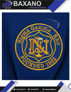 เสื้อแจ็คเก็ตบอมเบอร์วาร์ซิตี้ Sigma Gamma Rho สำหรับฤดูหนาว กันลม ระบายอากาศดี ลายปะติดปักตัวอักษร สไตล์วิทยาลัย แฟชั่นสตรีทแวร์ สีน้ำเงิน - Product Image 6