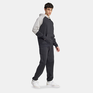 Ensemble de survêtement pour homme en molleton léger et respirant 100% fibre de bambou, avec logo personnalisé, style streetwear hiver, 2 pièces - Product Image 3