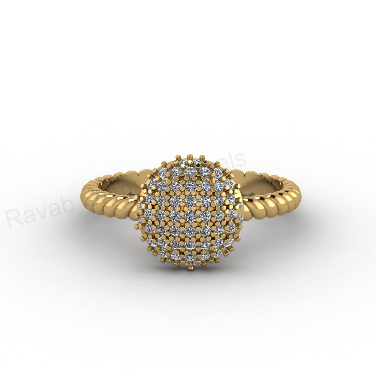 925 sterling silver dome rings