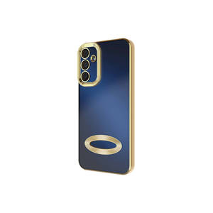 Étui Netzy SIlica pour Galaxy A15 SAF Omega avec protection de l'appareil photo et affichage du logo - Bleu Sierra - Product Image 3