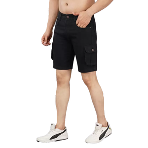 Shorts cargo décontractés élégants de haute qualité pour hommes, design personnalisé, écologiques, anti-froissement, séchage rapide, service OEM, vêtements de plage et de bain - Product Image 3