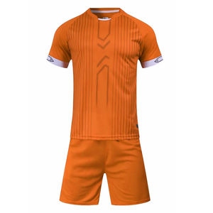 Conjunto de Uniforme de Fútbol Personalizado de Tendencia, Totalmente Sublimado en Poliéster, con Impresión de su Propio Logotipo - Product Image 1
