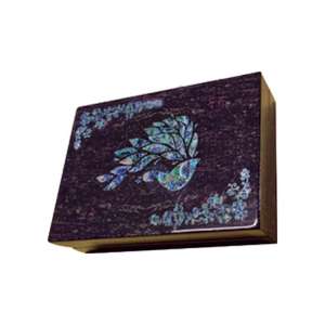 Cajas de almacenamiento de joyería impresas de estilo elegante hechas a mano accesibles a un precio razonable hechas de madera MDF para un embalaje conveniente - Product Image 3