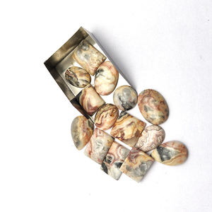 7 Uds Dumortierita Natural cuarzo 10-20mm cojín de pera ovalada cabujón 49,96 GMS lote Iroc ventas tamaño libre mezcla forma piedra preciosa suelta - Product Image 2