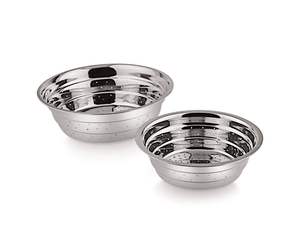 ชุดอ่างล้างข้าวผักสแตนเลสเกรดอาหาร ปลอดภัยต่อสิ่งแวดล้อม อเนกประสงค์ ใช้กับเครื่องล้างจานได้ พร้อมอุปกรณ์ระบายน้ำ - Product Image 2