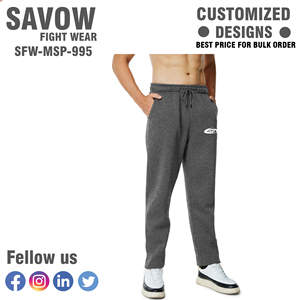 กางเกงวอร์มรัดรูปของผู้ชายสำหรับใส่วิ่งเล่นกีฬาผ้าแคนวาสแบบลำลองน้ำหนักเบามีเชือกผูกเอวปานกลางปิดด้านหน้าเรียบ - Product Image 5