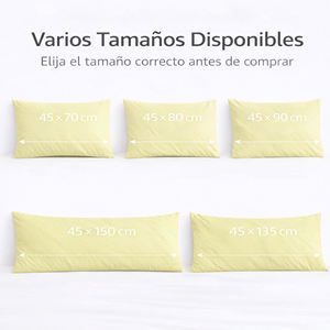 Federa in Polietere Morbido al Tatto Disponibile in Varie Misure e Colori con Chiusura a Cerniera - Product Image 6