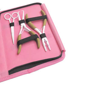 Professional Micro-Link <b>Hair</b> Extension Kit Stainless-Steel Pliers Tape <b>Hair</b> Extensions Tools Salon Accessory <b>Hair</b> Extension Kit - Product Image 4