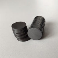 Vente d'usine Aimant permanent en ferrite 17mm x 3mm Noir Type pièce C8 Aimants industriels Marque YB-R-