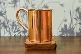 Taza clásica de cobre martillado con logotipo personalizado grabado ecológico de alta calidad HF CRAFTS - Product Image 4