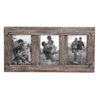 Cadre photo en bois unique fait à la main pour collage mural décoratif, cadre photo en bois personnalisé pour collage, disponible en toutes tailles