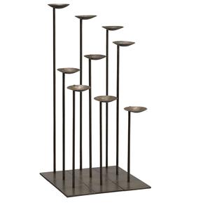 Nouveauté, design classique, meilleur candélabre en fil de fer fait à la main, porte-bougie, taille et forme personnalisées, mariages, Noël - Product Image 3