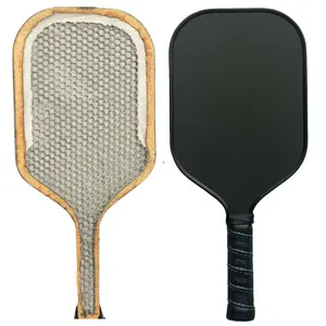 New Technology Foam Thermoforming Gen 3 Pickleball Paddle T700 Carbon Fiber PP Honeycomb Core Rough Surface Pickleball Paddle