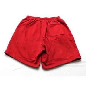 Custom Puff Print Logo Sweat <b>Shorts</b> Mid <b>Waist</b> Quick Dry Breathable Cotton Fleece High Street Raw Hem Eco-Friendly Fleece Pockets - Product Image 3