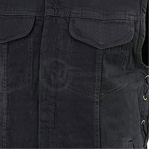 Nuevo Chaleco Vaquero para Hombre, 100% Algodón Ecológico, para Uso Casual, Personalizable, Transpirable, Precio al por Mayor, Invierno - Product Image 6