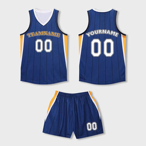2025 Personnalisez Votre Propre Tenue de Basketball d'Équipe Ensemble Maillot de Basketball Réversible Unisexe Anti-Bactérien Sans Manches 100% GRIS STITCH - Product Image 4