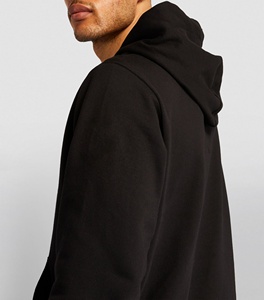 OEM de alta calidad de encargo del logotipo 100% de algodón de lana gruesa de invierno de impresión pulóver peso pesado Sudadera con capucha de los hombres - Product Image 5