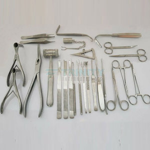 ชุดเครื่องมือสำหรับการทำศัลยกรรมตกแต่งทำจากสเตนเลสสตีล - Product Image 2