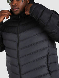 Custom Style Men's Wool Puffer Jackets with Long Sleeves Breathable Wholesale Price Available for Sale - Product Image 5