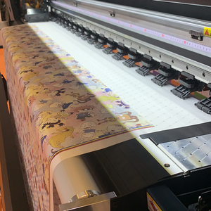 1.8m 1.9m in Chiều rộng dệt thăng hoa máy in chất lượng cao kỹ thuật số vải thăng hoa máy in với 3 đầu in - Product Image 4