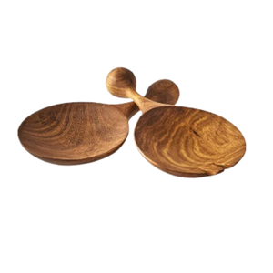 Venta al por mayor de utensilios de madera de acacia de diseño único servidor de ensalada cocina de alta calidad para artículos de cocina de la fábrica de Vietnam - Product Image 2